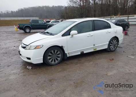 2009 Honda Civic Ex from USA, damaged, VIN 1HGFA16839L025840